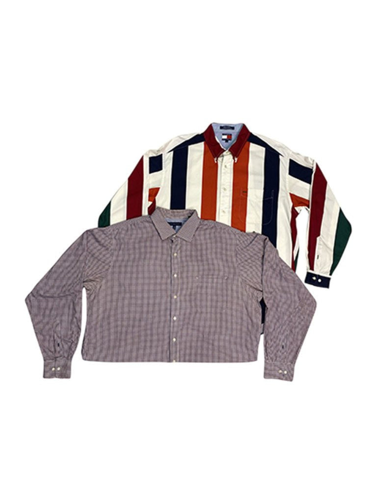 Vintage Ralph Lauren and Tommy Hilfiger Shirts Bundle – American Recycled Clothing Wholesale