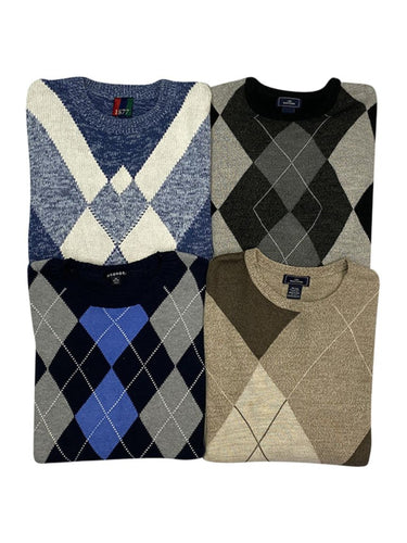 Vintage Argyle Sweater Bundle
