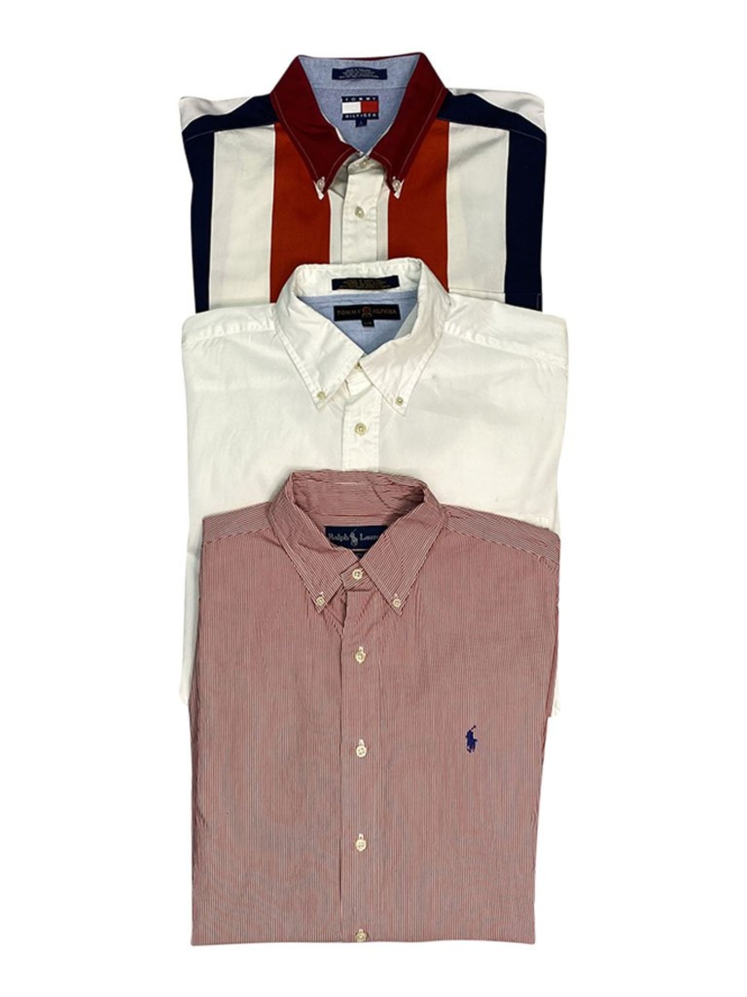 Vintage Ralph Lauren and Tommy Hilfiger Shirts Bundle – American Recycled  Clothing Wholesale