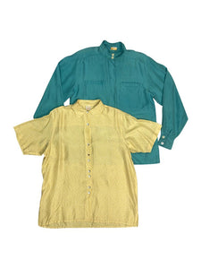 Vintage Silk and Rayon Shirts Bundle