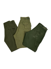 Vintage Green Military Pants Bundle