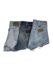 Vintage Wrangler Cut Off Shorts Bundle