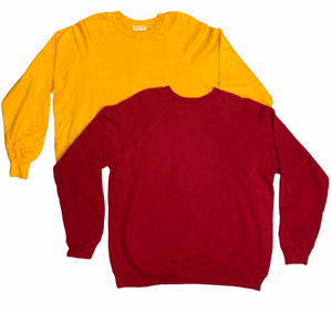Vintage Solid Crewneck Sweatshirt Bundle