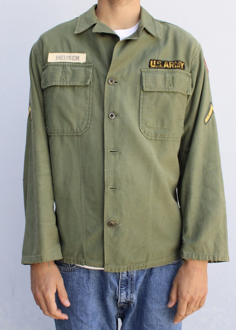 Vintage Green Military Shirt Bundle American Recycled Clothing Wholesale Vintage Green Military Shirt Bundle American Recycled Clothing Wholesale