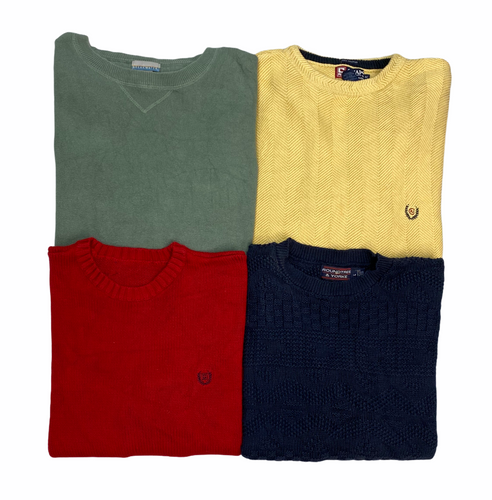 Vintage Cotton Crewneck Sweater Bundle