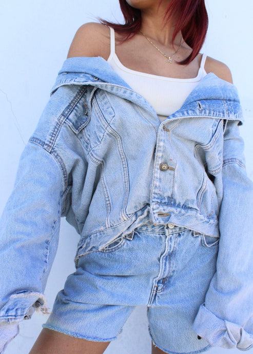 Vintage Denim Trucker Jacket Bundle